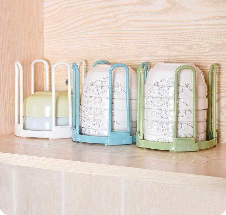 Cucina Rotonda Plastica Ciotola Rack di Stoccaggio Rack Casa Scolapiatti Scolapiatti Cucina Ciotola Bacchette di Stoccaggio Scolapiatti_voghion.com