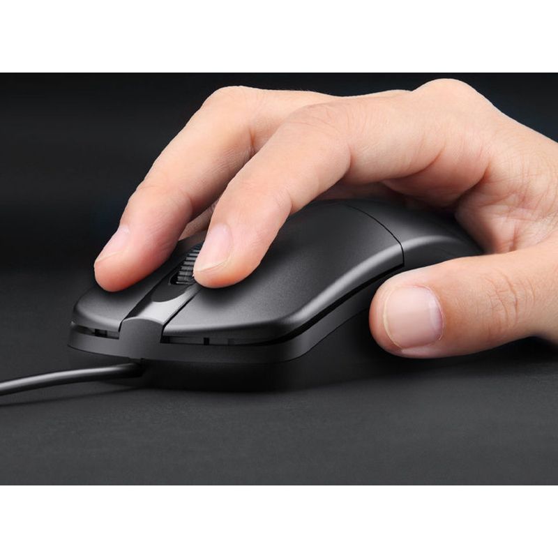 Ratón USB con cable: versátil para empresas, oficinas y juegos en portátiles y ordenadores de sobremesa._voghion.com