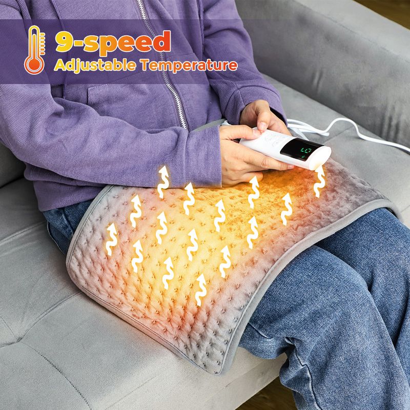 Hot Selling Winter Single Blanket 9-Level Temperature Adjustment Timer Terapy Pad Fatigue Relief Electric Heating_voghion.com