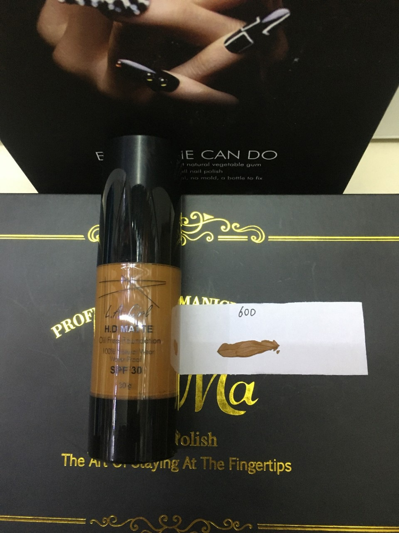 4-farbig gemischtes flüssiges Grundierungspulver, feines Make-up, super schwimmender Pasten-Concealer_voghion.com