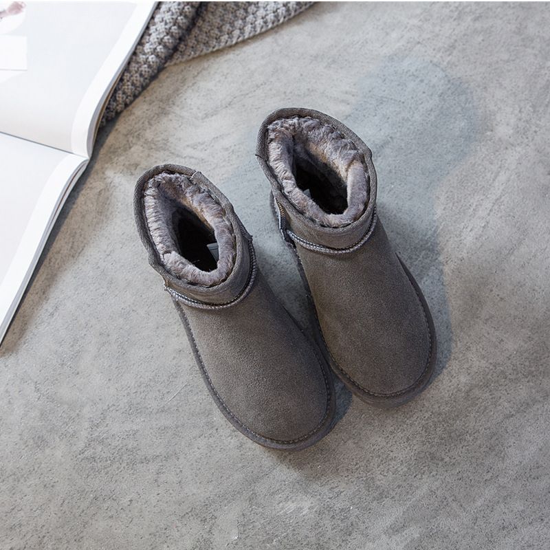 2025New Australian XLL А UG leather learning short men's and women's snow boots for winter_voghion.com