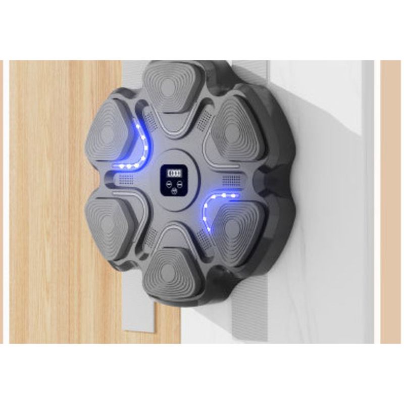 Upgraded Bluetooth Music With Light And Adjustable Levels, Home Fitness Equipment Boxing Wall Target_voghion.com