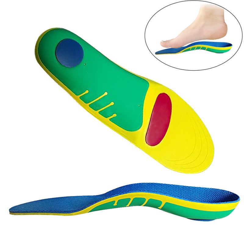 Flat foot correction insole inward eight shaped foot eversion flat foot XO type leg correction male and female adult high arch pad exercise_voghion.com