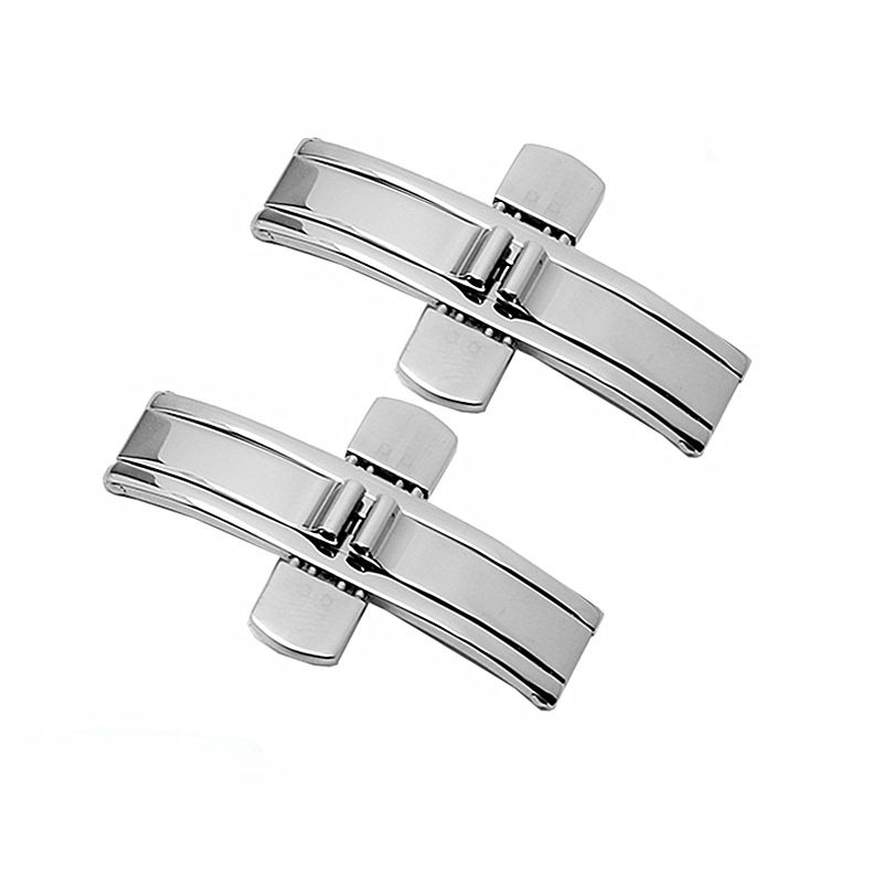 Stålbälte Original Bow Spänne Pure Steel Klocka Spänne Storlek Komplett_voghion.com