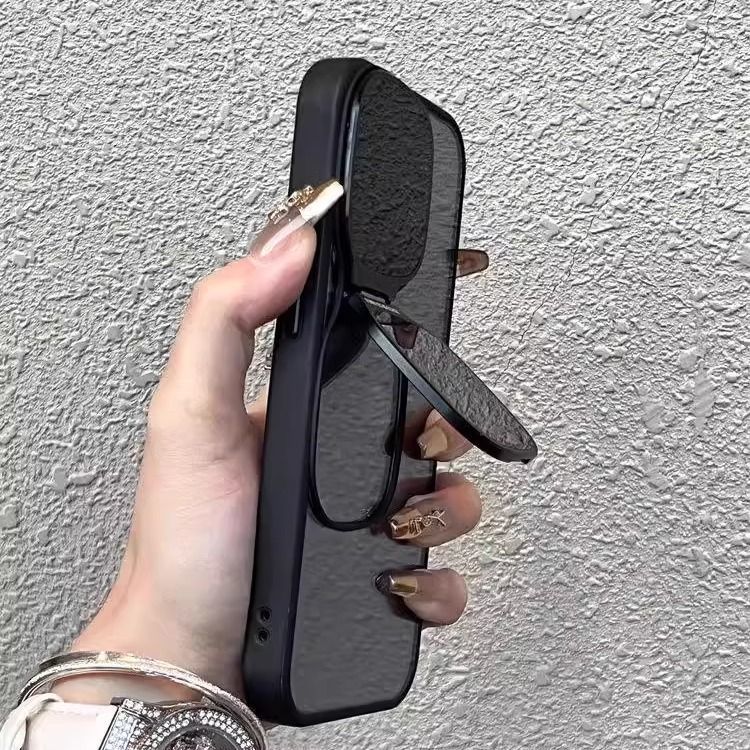 Sunglasses Lens Cover Invisible Bracket Suitable For IPhone 16Promax High Transparency Phone Case IPhone15Pro Casual_voghion.com