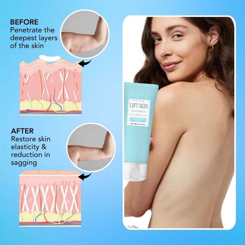 Crème pour le corps raffermissante, anti-rides, hydratante en profondeur, raffermissante, éclaircissante et nourrissante_voghion.com
