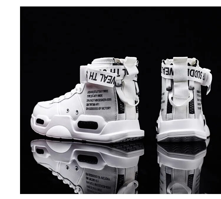 Herren Casual High Top Trendy Jungen Basketball Tennis Outdoor Offroad Schuhe Paar Sport_voghion.com