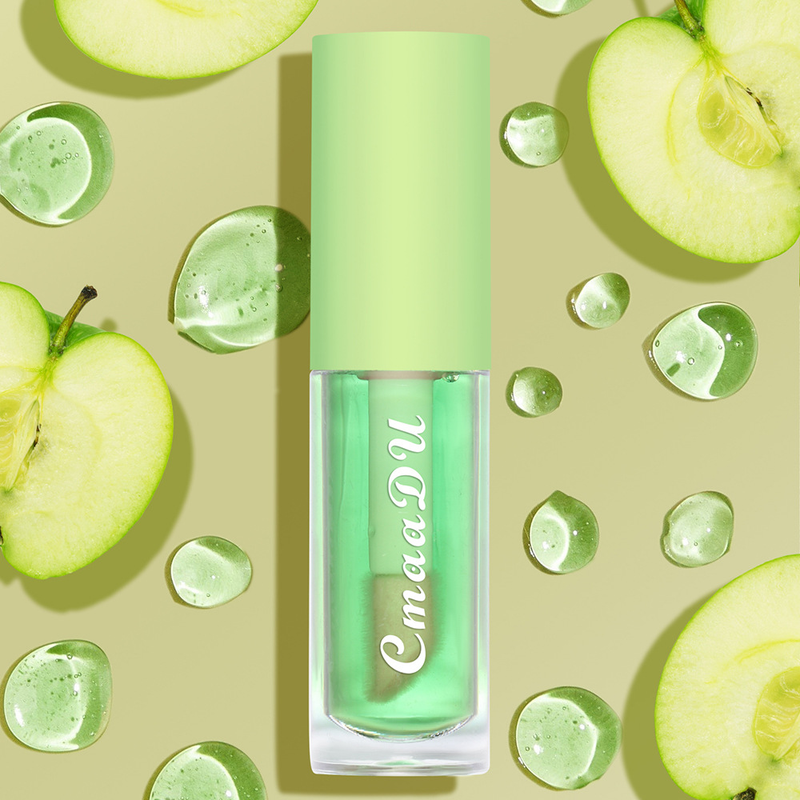 Brillant, décoloration de la température des lèvres des fruits, huile pour les lèvres, hydratant, réduisant le contour des lèvres, nourrissant, imperméable_voghion.com