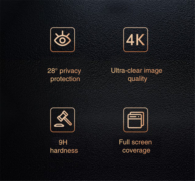 Protecteur d'écran anti-espion à couverture complète pour iPhone 11 12 13 PRO MAX Verre de confidentialité pour iPhone 14 Pro 8 Plus XS Max XR Verre trempé_voghion.com
