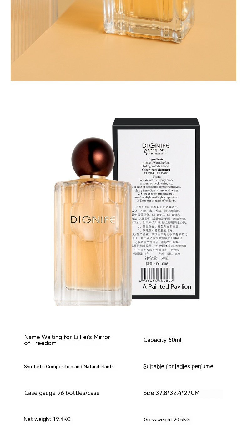 Neues Parfüm und anderes Damenparfüm mit freiem Wasser, blumige Noten, frisches und anhaltendes Eau de Toilette, 50 ml, blumige Noten_voghion.com