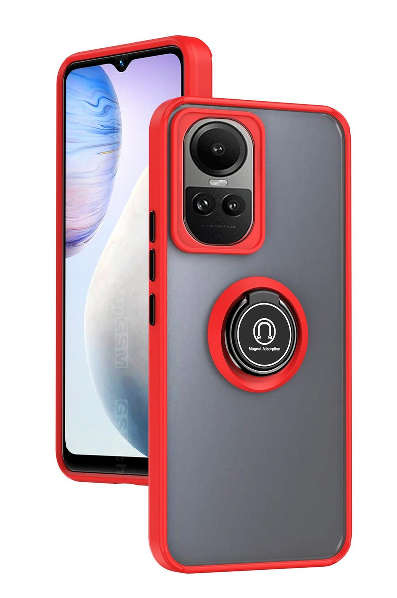 Rotatable bracket Phone case for 10 Reno10 9 Pro + Reno 8T 8 7Z 7 Lite 6 5 Ring Car Holder Cover_voghion.com