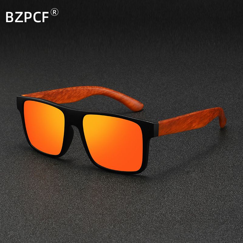 Nuovi occhiali da sole alla moda con protezione UV in bambù per uomo_voghion.com