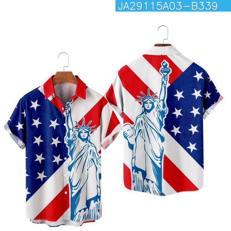 2025 3D Digital Printed Short Sleeve Men's Hawaiian Shirt Factory Camouflage Casual Versatile_voghion.com