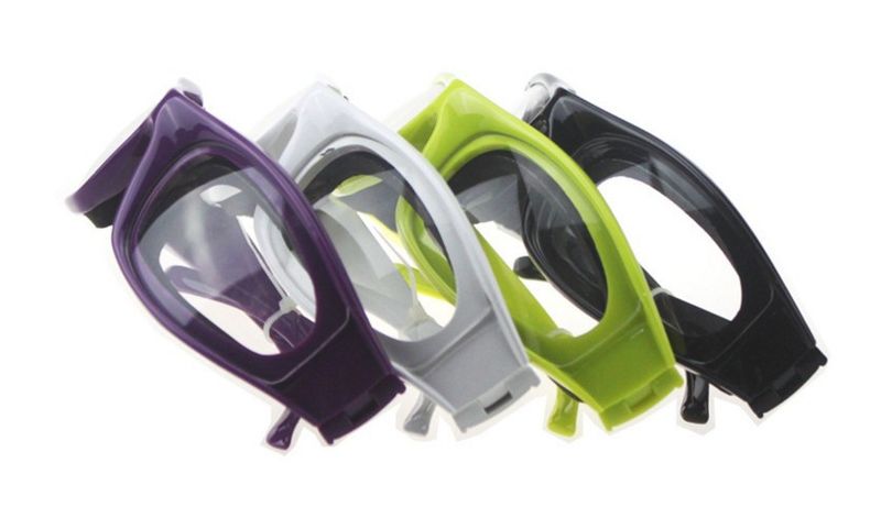 Set unisex di cipolle tagliate, specchio, utensili da cucina, bicchieri, cipolle tagliate, antiriflesso, spugna incorporata_voghion.com