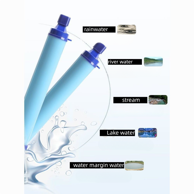 Portable Outdoor Purifier Field Filter Straw Life Equipment Individual Drinking Water Emergency Survival_voghion.com