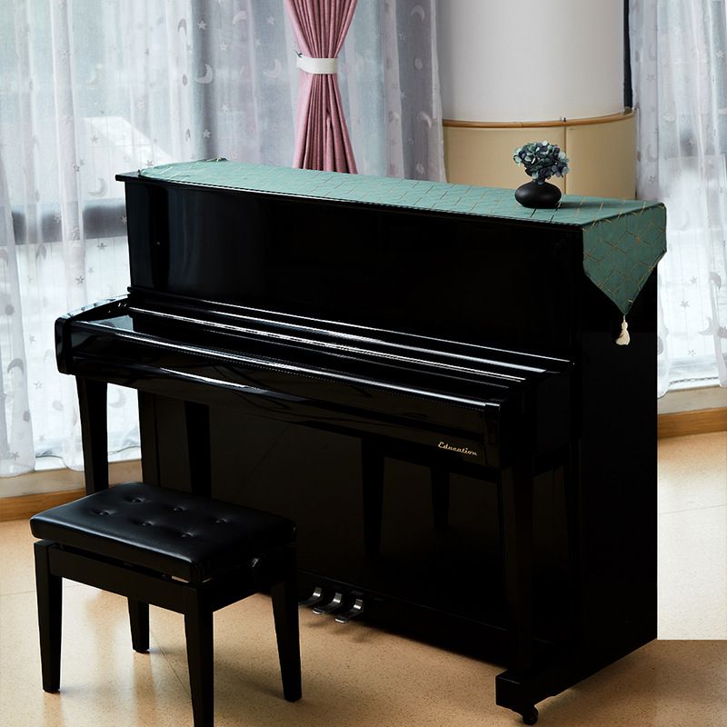 Linen Piano Cover - Non-Slip Dustproof Protector For Grand & Upright Pianos Decorative Table Runner_voghion.com