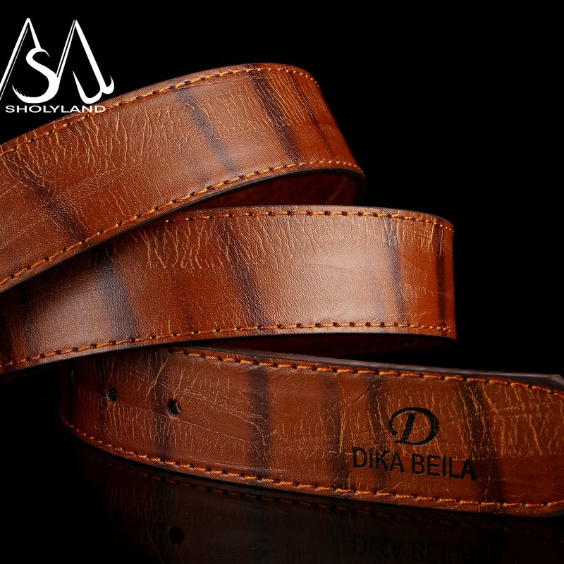 HOT Hot Selling New Trendy Slim Fit Smooth Buckle Classic Business Casual Fashionable Simple and Versatile Men's Belt_voghion.com