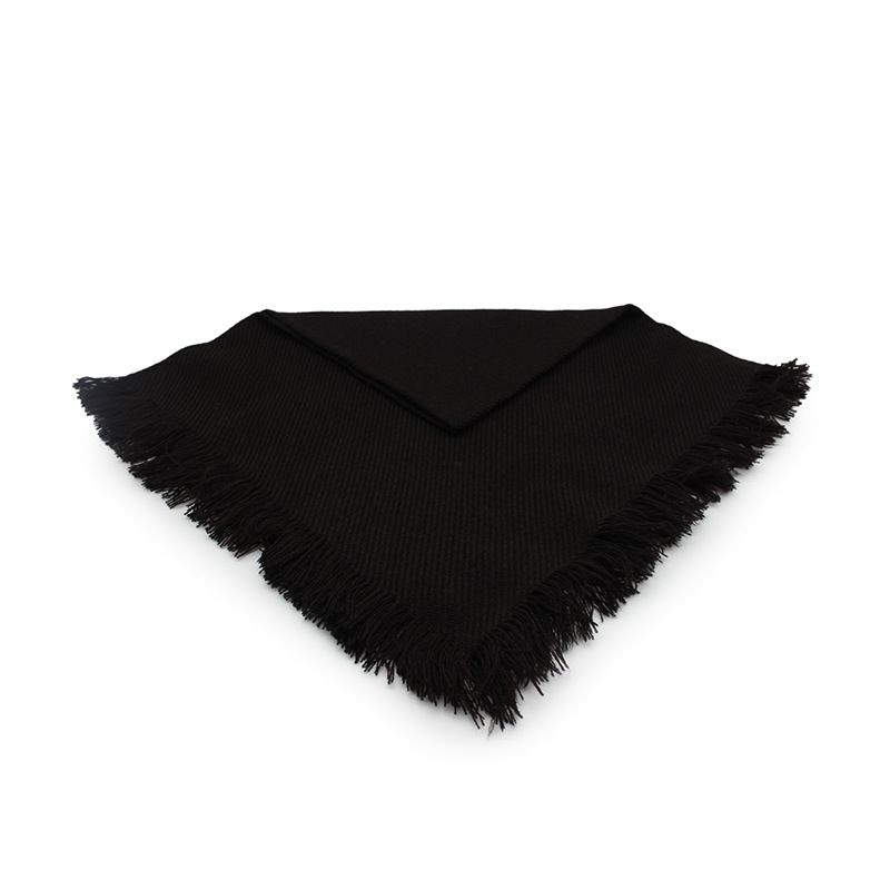 Ouderen Hoofddoek Herfst Winter Gebreid Middelbare Leeftijd Vrouwen Effen Kleur Vierkant Landelijk Oud-Modieus Warme Oma Sjaal_voghion.com