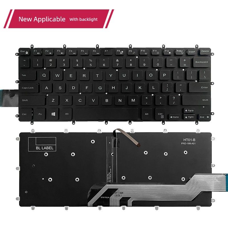 Tastatūra Inspiron 14-7460 7466 P78g 7467 7472 P69g klēpjdatoriem_voghion.com