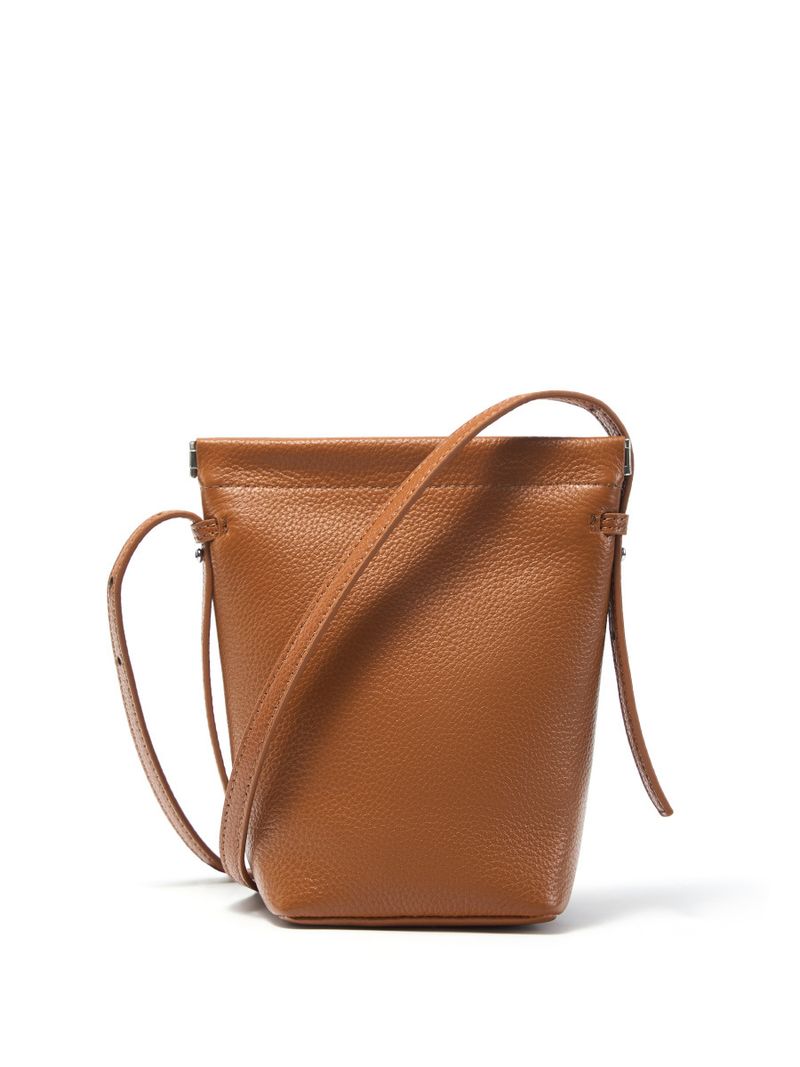 Nuevo mini bolso bandolera de piel de vaca de capa superior versátil para teléfono, compacto y ligero._voghion.com