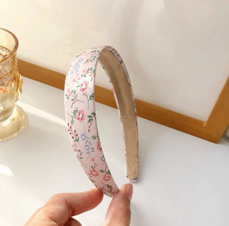 Fasce per capelli in tessuto floreale versatile in stile francese per esterni, annodabili, fascia per capelli coreana a forma di stella Netroots_voghion.com