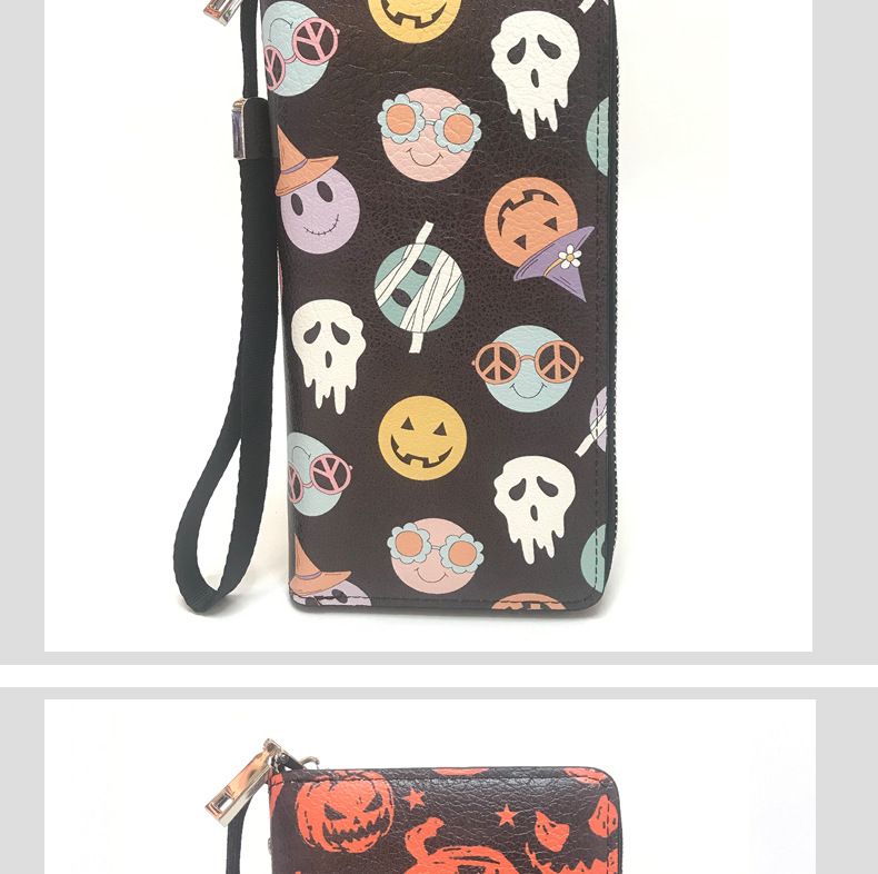 Cell Phone Bag Clutch Bag Portable Storage Bag New Style Multi Card Slot Large Capacity Zipper Mobile Phone Bag Retro Long Wallet_voghion.com