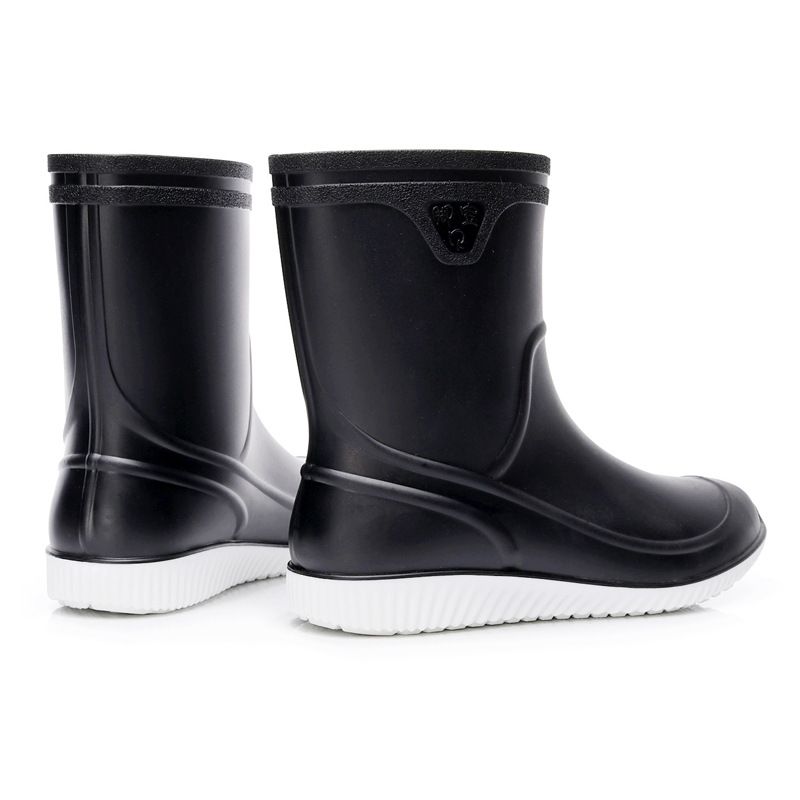 Herren Gummistiefel Wasserdicht Regenstiefel Angeln Galoschs Mann Küchenschuhe Ölbeständige rutschfeste Arbeitsstiefel Schuhe_voghion.com
