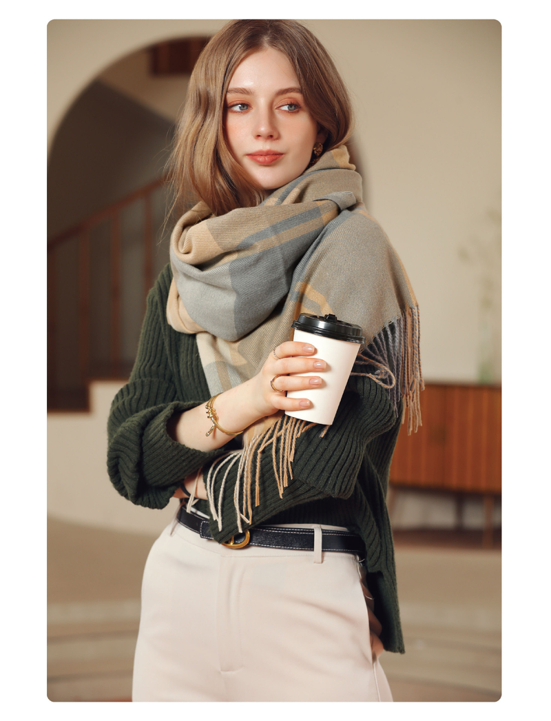 Winter Frauen Deqing Seide Plaid Schal Kaschmir 2025 Neue Verdickt Warme_voghion.com