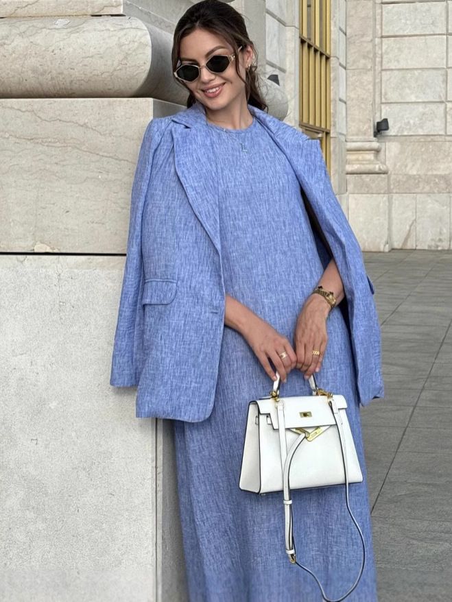 Dameskleding Lente en herfst Temperament High End Taille Mouwloze jurk Koude stijl Klein pak_voghion.com