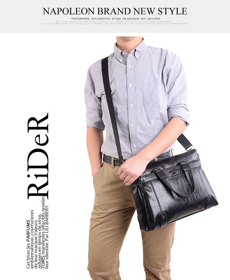 Set di borse da uomo, borsa da uomo in morbida pelle, borsa a mano, cartella da lavoro, borsa a tracolla, borsa per computer da uomo di grande capacità, borsa a tracolla_voghion.com