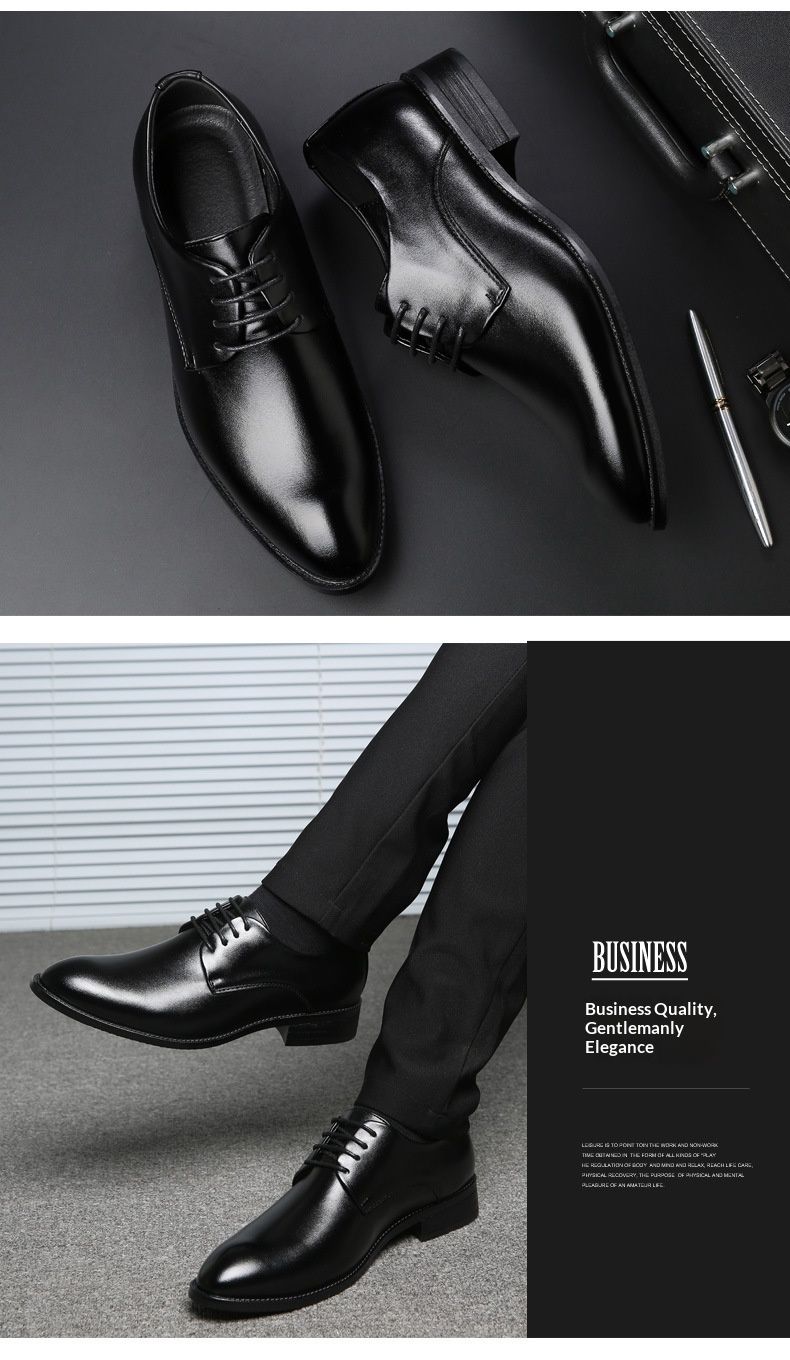 Glide Glide 2025 Scarpe da ginnastica estive formali in stile coreano da ufficio, da lavoro, con lacci, tinta unita, versatili, casual, da uomo_voghion.com