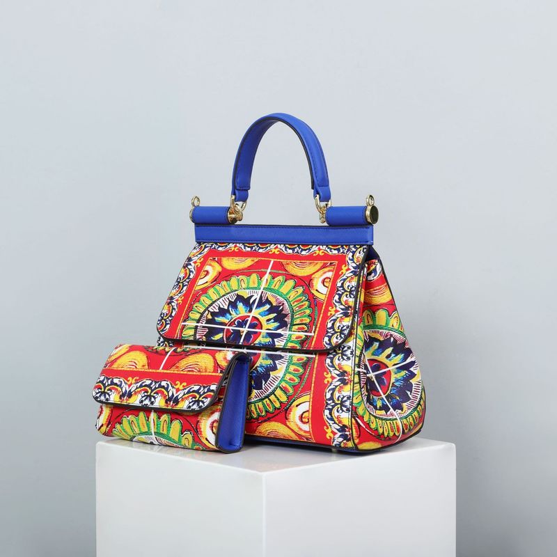 Elegante bolso tote de PU estampado para mujer: moderno bolso con estampado floral y animal, amplio interior, correa desmontable y múltiples bolsillos._voghion.com