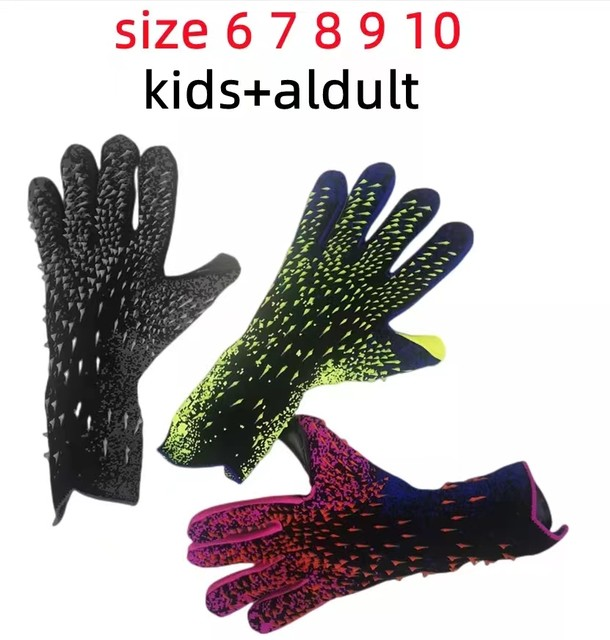 Nuovi guanti da portiere da calcio in lattice ispessiti, protezione professionale da calcio per bambini, adulti, portiere, calcio, sport, guanto da portiere_voghion.com