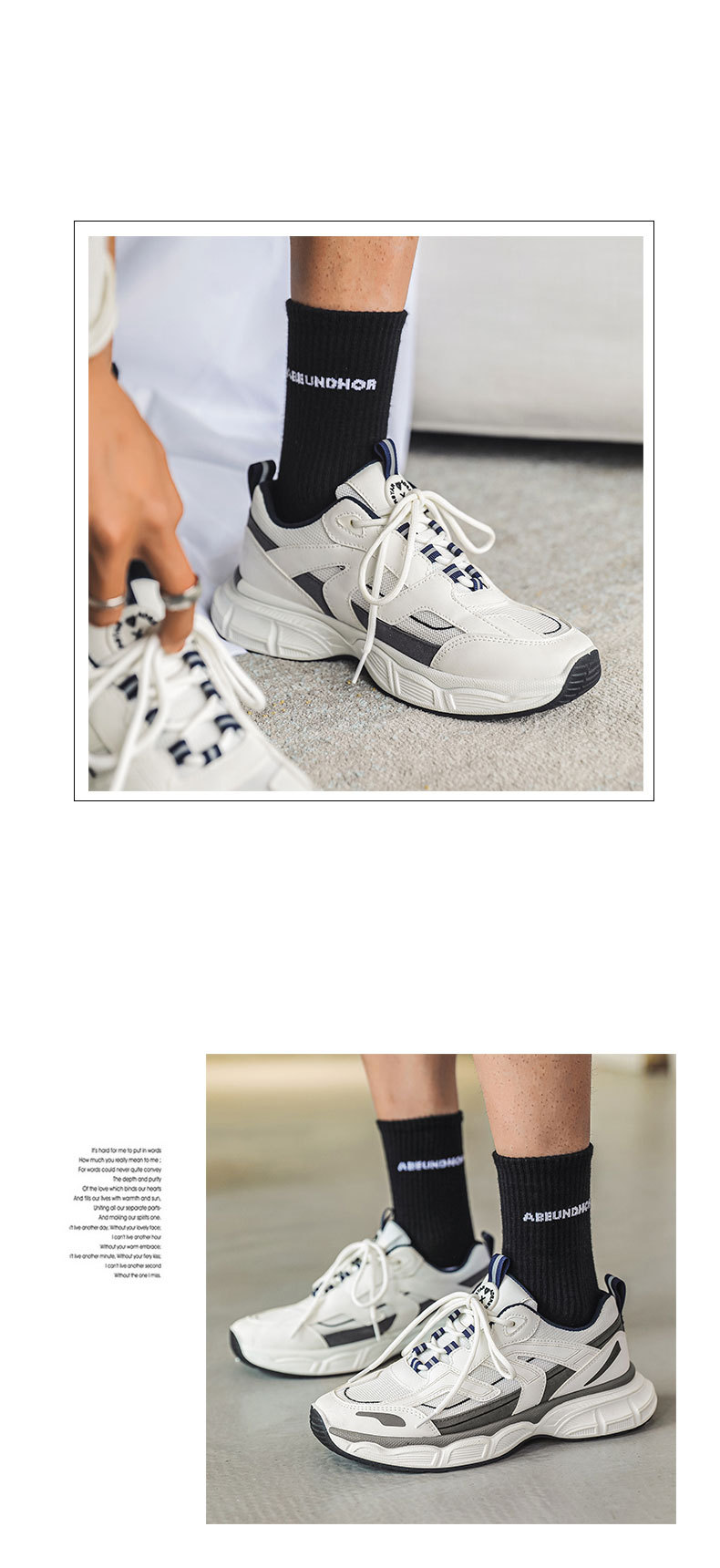 Primavera e outono novo estilo hong kong esportes sapatos masculinos casuais correndo solas grossas na moda versátil pai_voghion.com