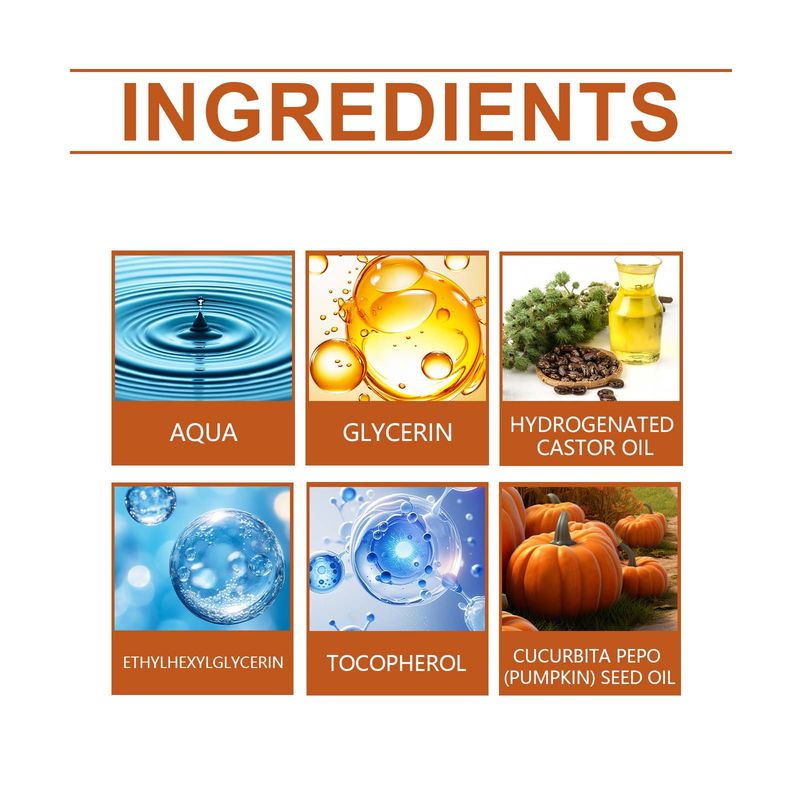 EELHOE Pumpkin Seed Treatment Oil, Moisturizing Skin Nails Moisturizing Hair Facial Body Multi-Effect Treatment Oil_voghion.com