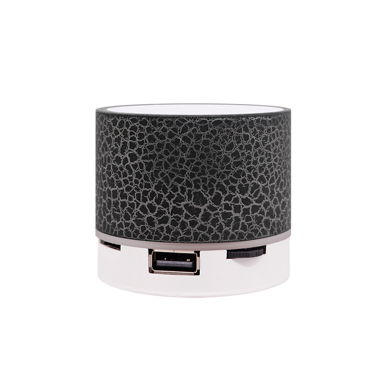 Neu Mini Riss Bluetooth Tragbare Karte Slot Subwoofer LED Licht Drahtlose Lautsprecher_voghion.com