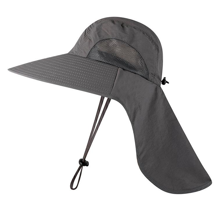 Baseballmützen mit breiter Krempe für Damen und Herren, Sun Defender, kühlender Nackenschutz, Safari-Kappe zum Wandern, Angeln, Outdoor-Hut mit_voghion.com