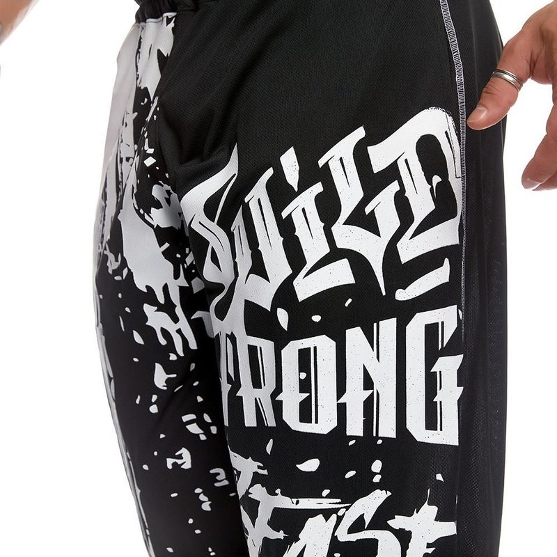 Men's clothing Casual running equipment training loose plus size quick drying pants_voghion.com