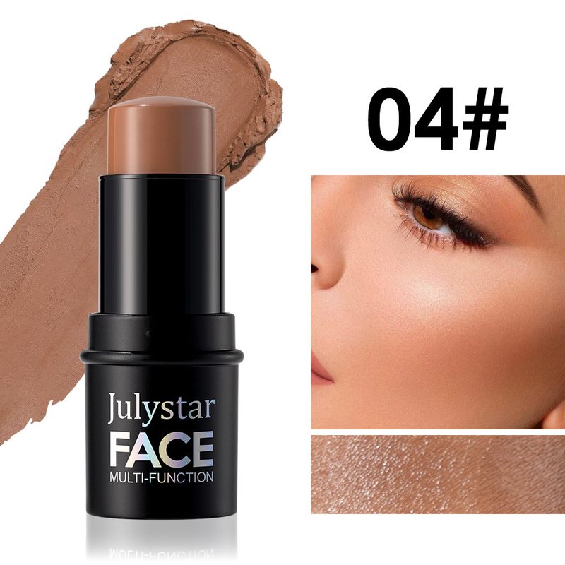 Blush Popular Multifunctional Contour Stick Four Pack Highlight Brightening Contour Modification Natural Matte Blush Stick Facial Makeup_voghion.com