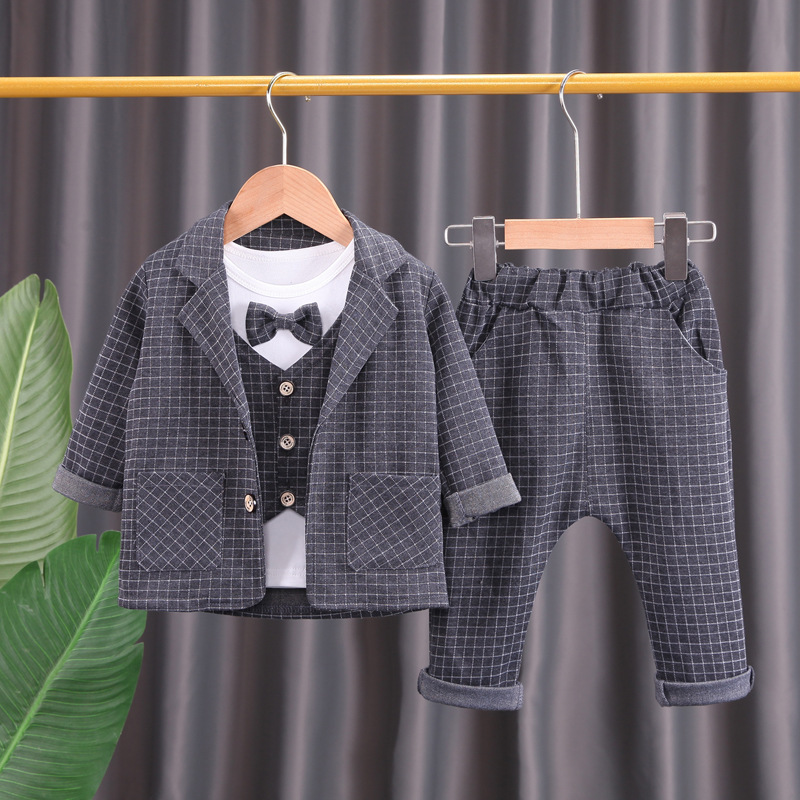 Puppelcherskleeder Jongen schéint Kostümweste véierdeelegt Puppelchers schéint Kostüm klengt Kannerkostüm_voghion.com