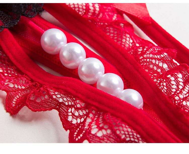 Huel sexy Dammenunterwäsche Pärelmassage oppe Kräiz Versuchung Spëtzestreng transparent Stretch T Hosen 2167_voghion.com