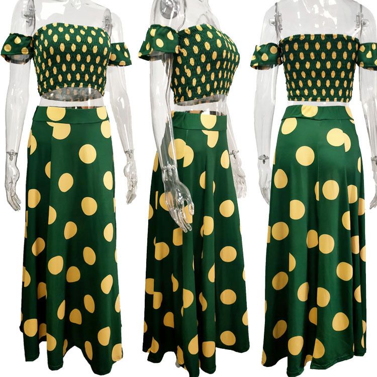 Rochie de vară pentru femei, 2024, cu croială slim fit, cu imprimeu boem francez, lungime medie, cu sutien_voghion.com