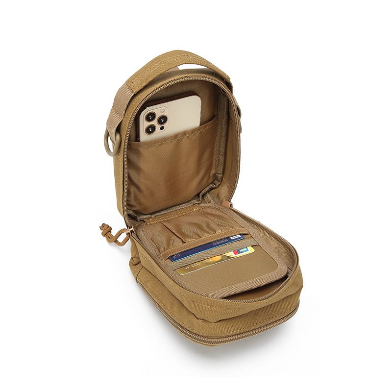 Nouveau sac banane multifonctionnel pour sports de plein air, loisirs, épaule unique, portée oblique, imperméable et résistant à l'usure_voghion.com