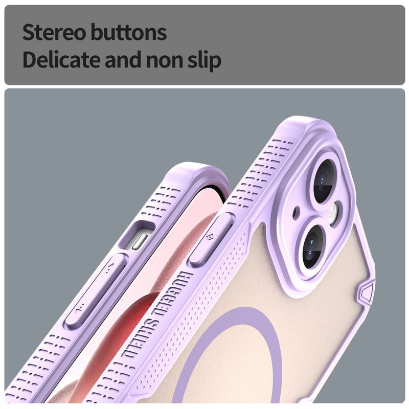 Die Handyhülle ist geeignet für die Schutzhülle aus PC + TPU für das iPhone 15 Pro Max/iPhone 15 Pro/15 Plus._voghion.com