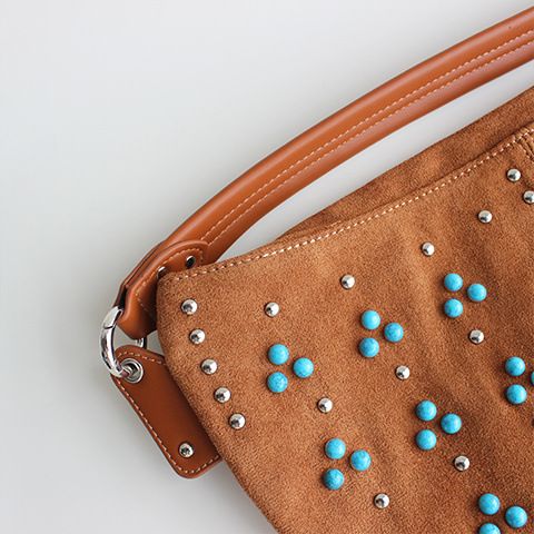 Borsa a tracolla singola, borsa a tracolla, borsa tote da donna in pelle scamosciata da portare sottobraccio_voghion.com