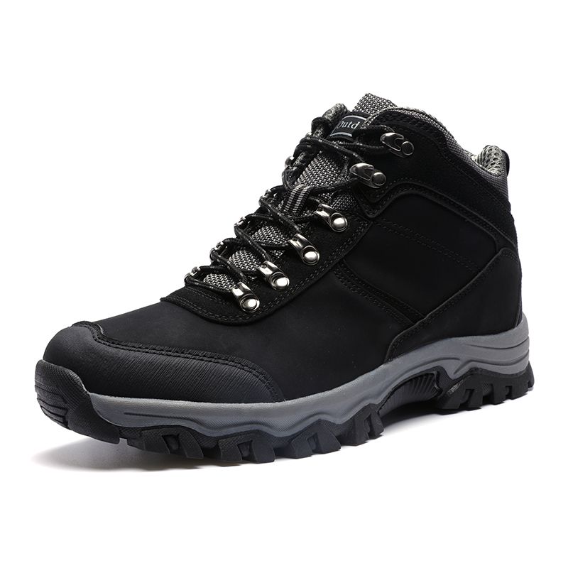 High-top Boots Men Shoes Comfortable Casual Warm Outdoor Hiking Shoes Men Soft Breathable Durable Ankle Boots Men_voghion.com