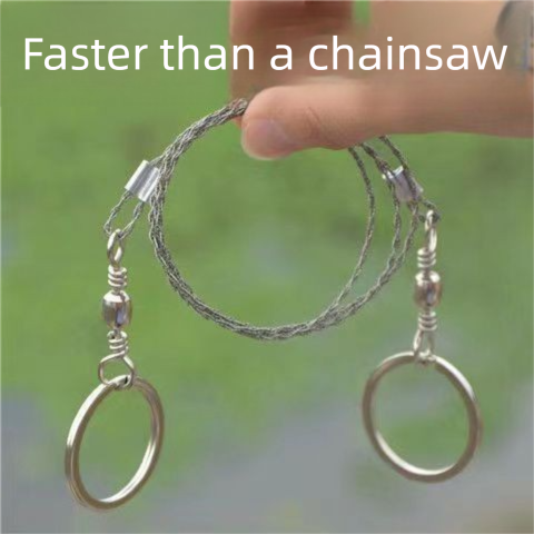 Sega portatile in acciaio inossidabile con cavo metallico, attrezzatura per la sopravvivenza all'aperto_voghion.com