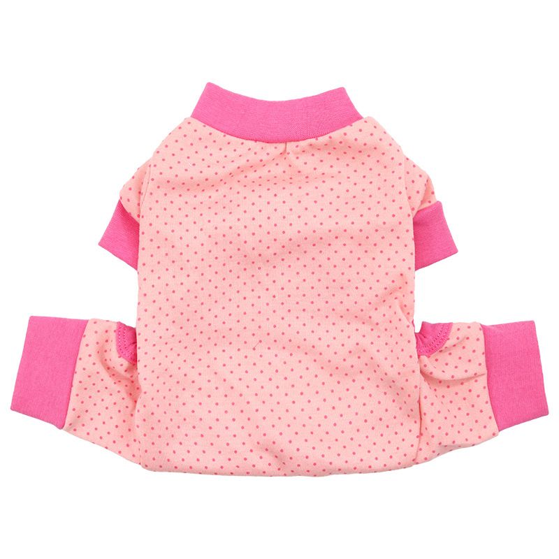 Four-Legged Belly Protection Clothes Spring And Pet Teddy Bichon Pomeranian Cat Small Dog Autumn Pajamas_voghion.com