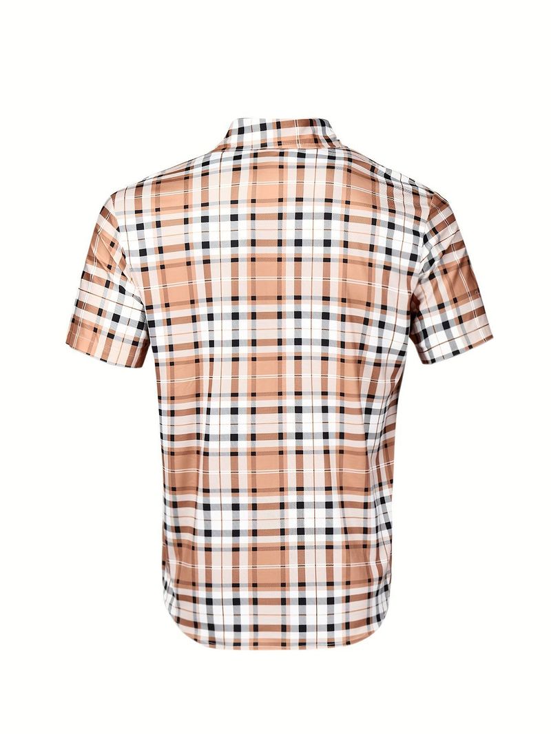 Camicie casual da uomo di New York Fashion Camicie a quadri alla moda_voghion.com