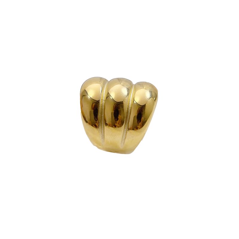 Anello in acciaio inossidabile a tre strati per coppia, da donna, resistente allo sbiadimento, di nicchia_voghion.com